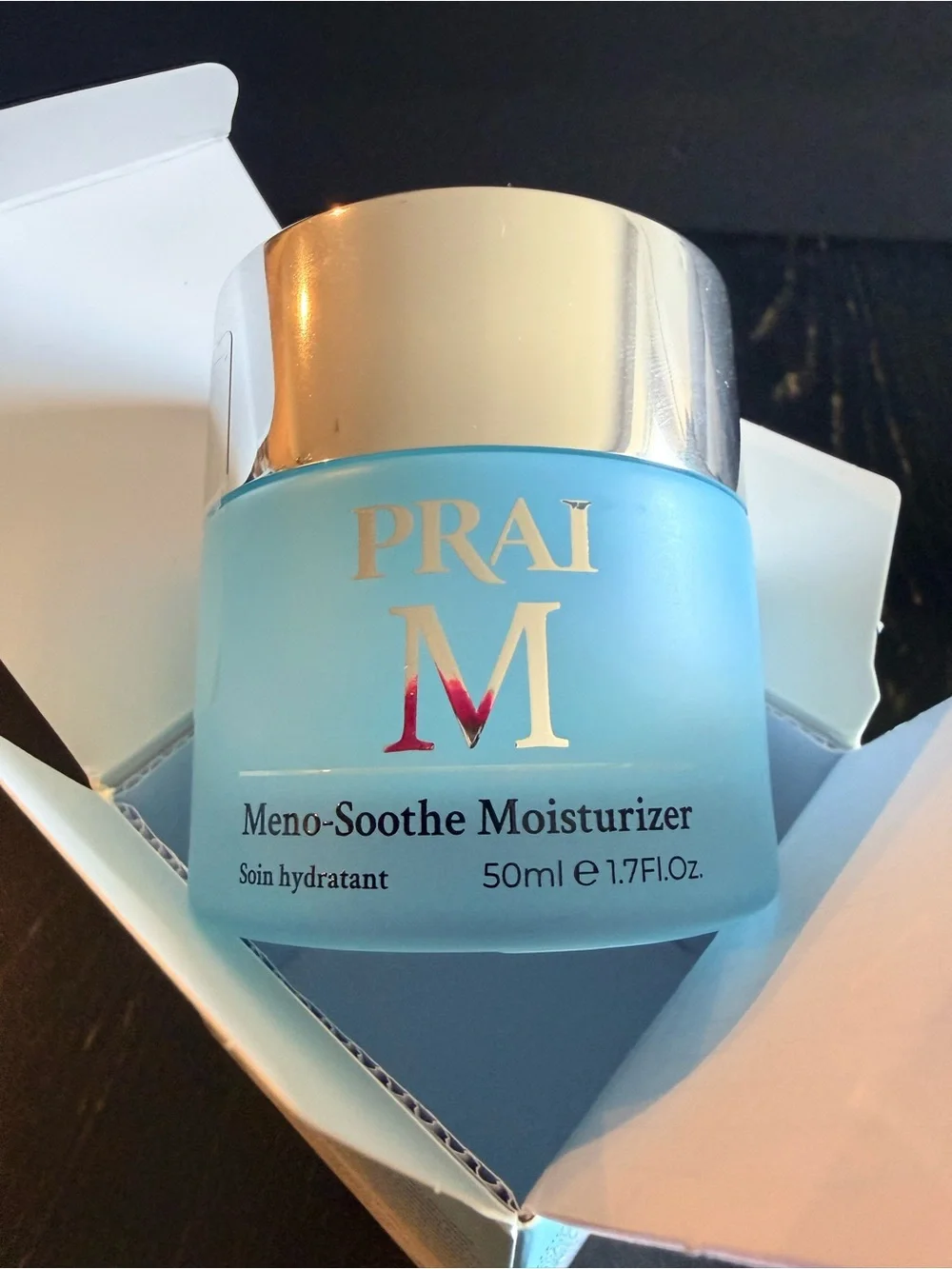PRAI Beauty | Meno‐Soothe Serum & Moisturizer | Skincare Duo | New | Bonus Gift